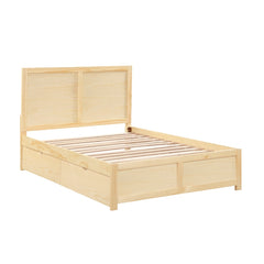 Bartly Brown Full Platform Bed - Ornate Home