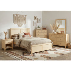 Bartly Brown Full Platform Bed - Ornate Home