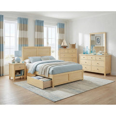 Bartly Brown Full Platform Bed - Ornate Home