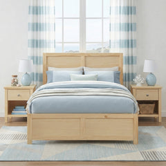 Bartly Brown Full Platform Bed - Ornate Home