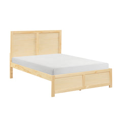 Bartly Brown Full Platform Bed - Ornate Home
