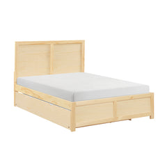 Bartly Brown Full Platform Bed - Ornate Home