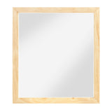 Bartly Brown Mirror Wide - Ornate Home