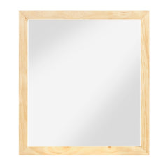 Bartly Brown Mirror Wide - Ornate Home