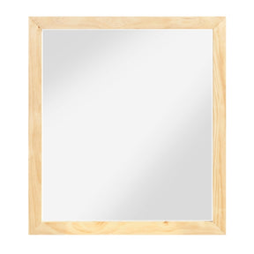 Bartly Brown Mirror Wide - Ornate Home