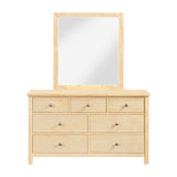 Bartly Brown Mirror Wide - Ornate Home