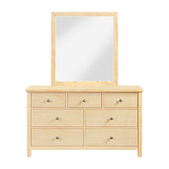 Bartly Brown Mirror Wide - Ornate Home