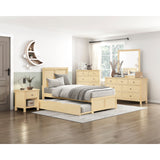 Bartly Brown Mirror Wide - Ornate Home