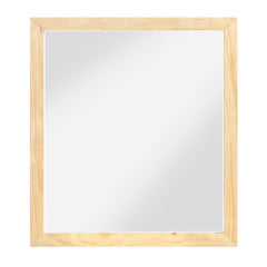 Bartly Brown Mirror Wide - Ornate Home