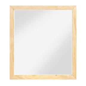 Bartly Brown Mirror Wide - Ornate Home