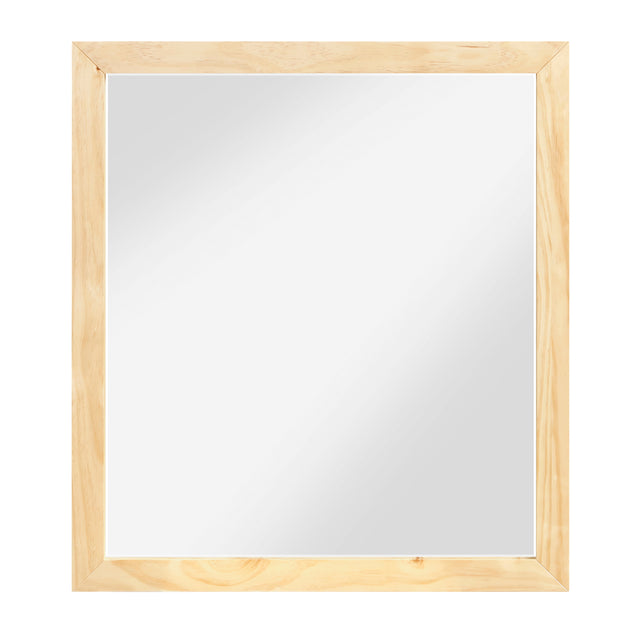 Bartly Brown Mirror Wide - Ornate Home