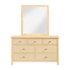 Bartly Brown Mirror Wide - Ornate Home