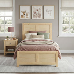 Bartly Brown Twin Platform Bed - Ornate Home