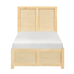 Bartly Brown Twin Platform Bed - Ornate Home