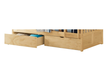 Bartly Natural Pine Storage Boxes - Ornate Home