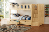 Bartly Natural Pine Storage Boxes - Ornate Home