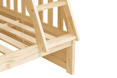 Bartly Natural Pine Twin/Full Bunk Bed - Ornate Home
