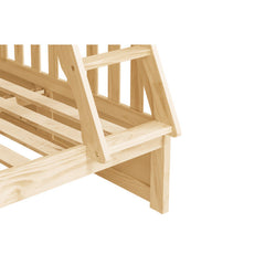 Bartly Natural Pine Twin/Full Bunk Bed - Ornate Home