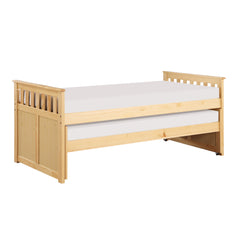 Bartly Natural Pine Twin/Twin Bed - Ornate Home