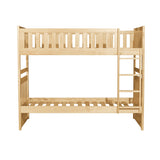 Bartly Natural Pine Twin/Twin Bunk Bed - Ornate Home