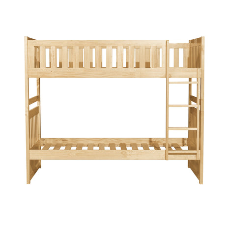 Bartly Natural Pine Twin/Twin Bunk Bed - Ornate Home