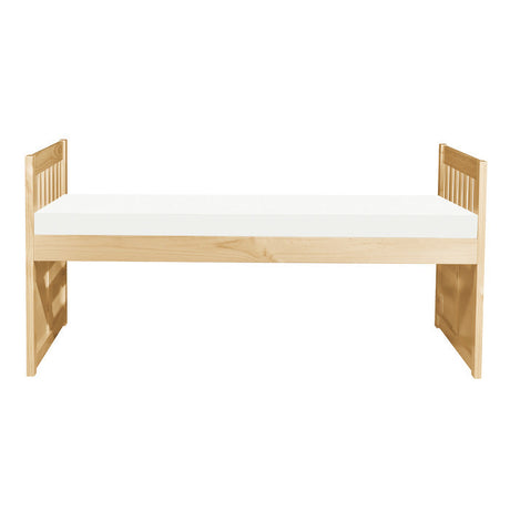 Bartly Natural Pine Twin/Twin Trundle Bed - Ornate Home