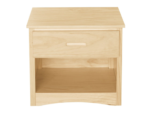 Bartly Pine Nightstand - Ornate Home
