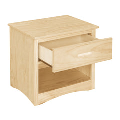 Bartly Pine Nightstand - Ornate Home