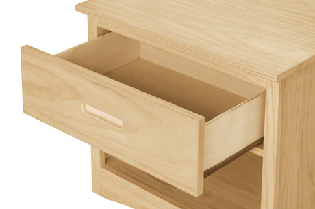 Bartly Pine Nightstand - Ornate Home