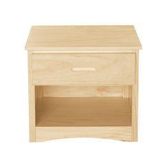 Bartly Pine Nightstand - Ornate Home