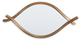 Bartner Antique Gold Finish Accent Mirror (Online Special Price) - Ornate Home