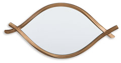 Bartner Antique Gold Finish Accent Mirror - Ornate Home