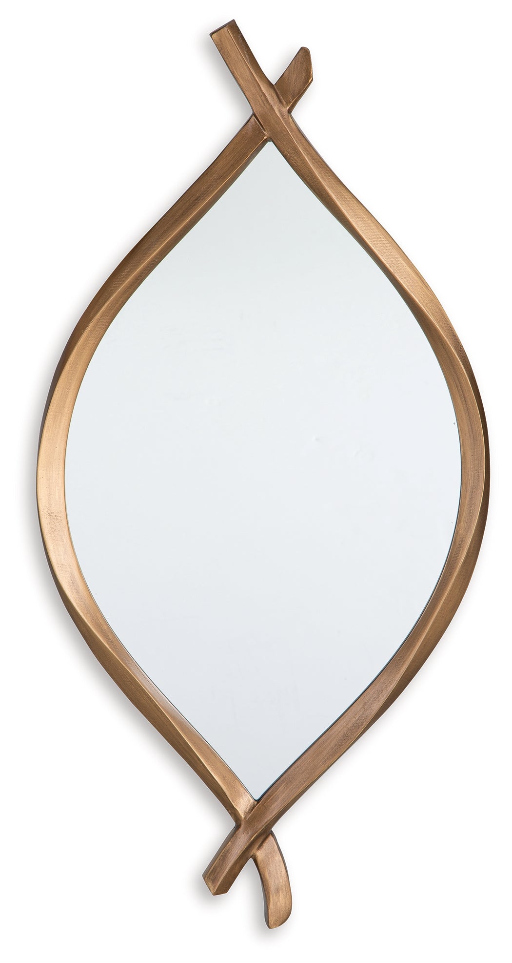 Bartner Antique Gold Finish Accent Mirror - Ornate Home