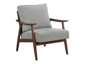 Barton Gray Accent Chair - Ornate Home
