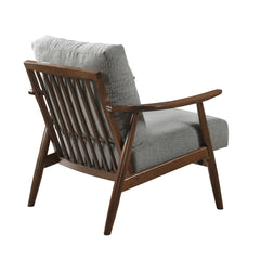 Barton Gray Accent Chair - Ornate Home