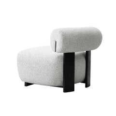 Bartow Accent Chair in Ivory and Black (Set of 2) - Ornate Home