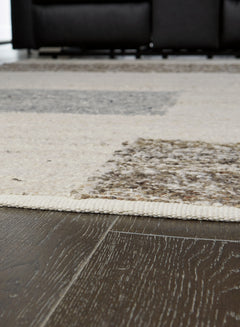 Barus Beige/Brown/Gray 8' x 10' Rug - Ornate Home