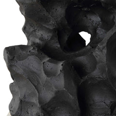 Basalt Black Stone Table Lamp - Ornate Home