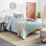 Basay Round Silver Gray Mirror - Ornate Home