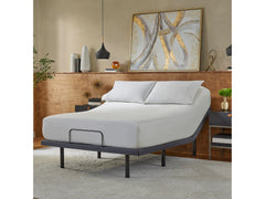 Baselogic Gold Gray Split Cal King Adjustable Base - Ornate Home