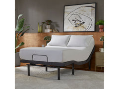 Baselogic Platinum Gray Cal King Split Adjustable Base - Ornate Home