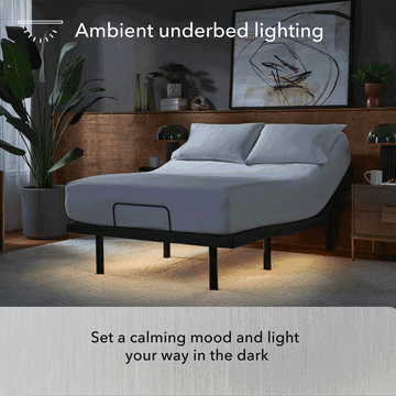 Baselogic Platinum Gray Queen Adjustable Base - Ornate Home