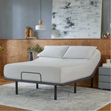 Baselogic Silver Black/Gray Twin XL Adjustable Base - Ornate Home