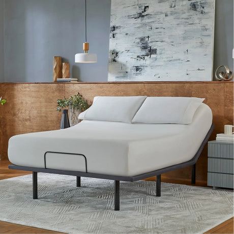 Baselogic Silver Black/Gray Twin XL Adjustable Base - Ornate Home