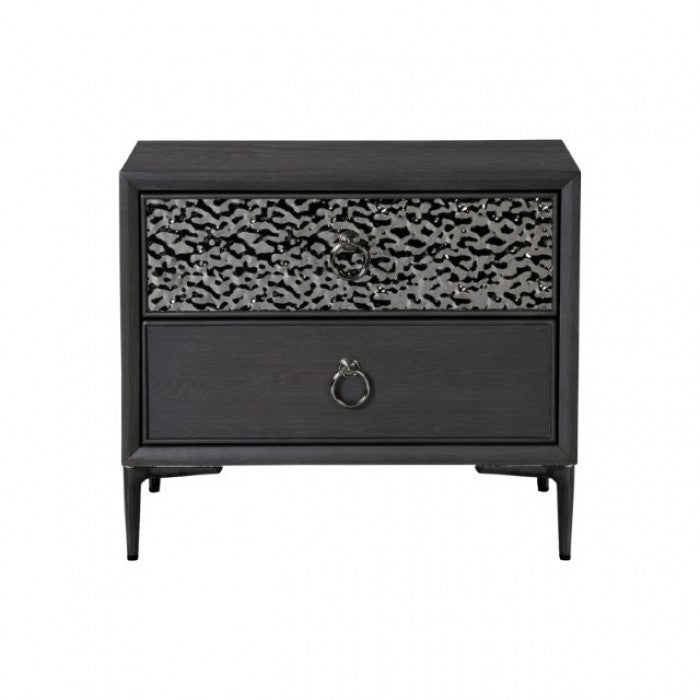 Bashford Espresso Queen 4 Piece Bedroom Set - Ornate Home