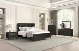 Bashford Espresso Queen 4 Piece Bedroom Set - Ornate Home