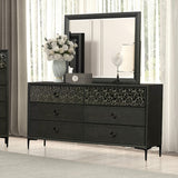 Bashford Espresso Queen 4 Piece Bedroom Set - Ornate Home
