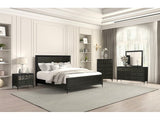Bashford Espresso Queen 5 Piece Bedroom Set w/2 Nightstands - Ornate Home