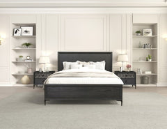 Bashford Espresso Queen Bed - Ornate Home