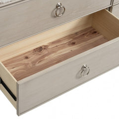 Bashford Natural Oak Chest - Ornate Home